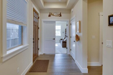 Extra wide hallway
