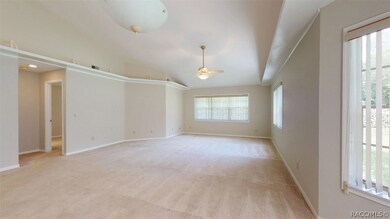 View from dining area