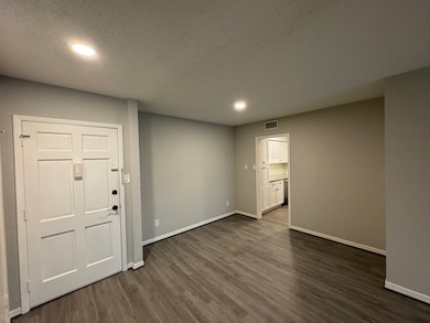 Entry and dining area