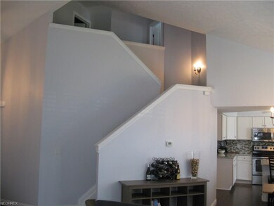 A stairway with contemporary flare