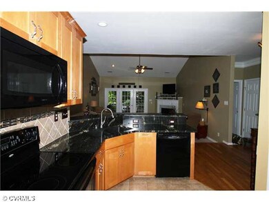 Kitchen - Another view of the kitchen open to the 