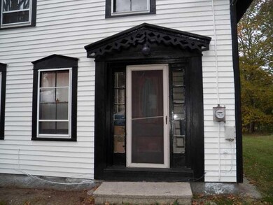 Exterior. Note the detail around the...