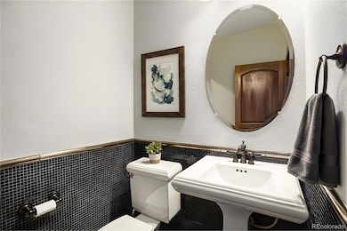 Half bath on main floor