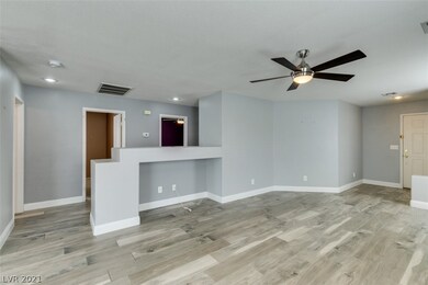 Two secondary bedrooms over the media cut out.