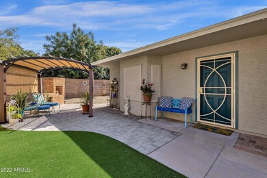 Side Patio Entry & Pergola