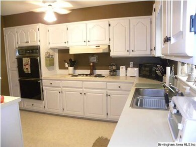 Look at all the kitchen cabinets!