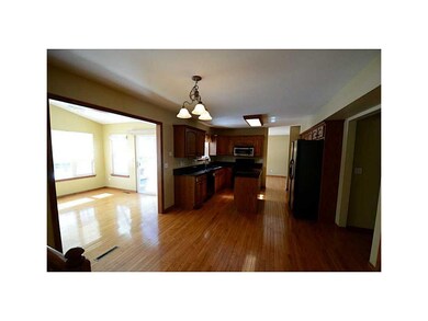 . View from Family Room (kitchen & sun room)