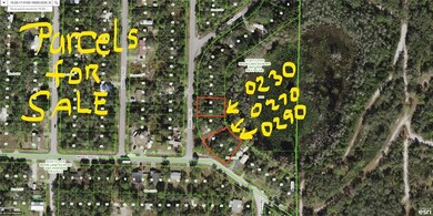 all 3 parcel available to buy! Satellite view