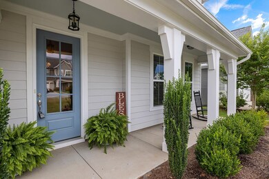 Covered front porch