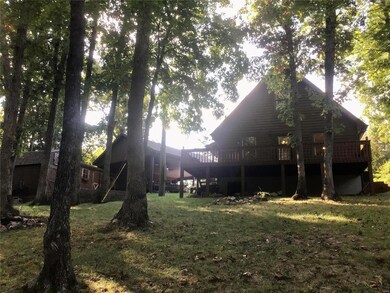 Rear Of Home