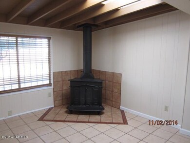 wood burning stove