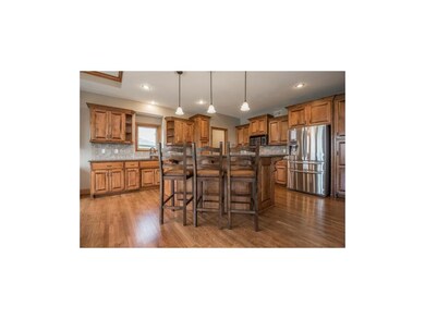 Kitchen island bar perfect for breakfast, homework