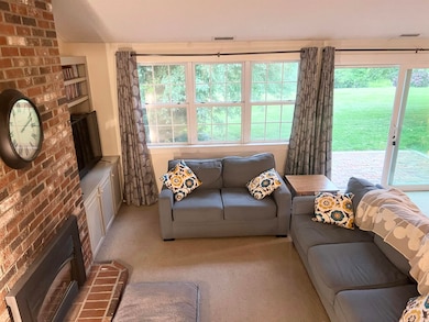 Living Room with propane fireplace