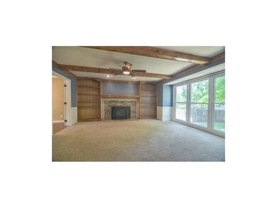 Great natural light in family room.