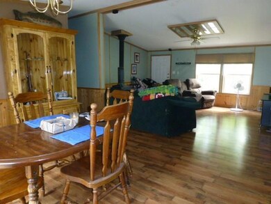 Open concept kitchen, living &...