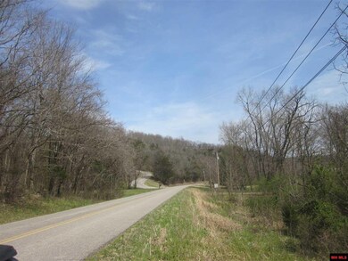 Paved road frontage
