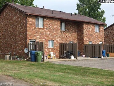 Rear exterior and patios.