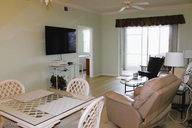 Living room featuring light hardwood / wood-style