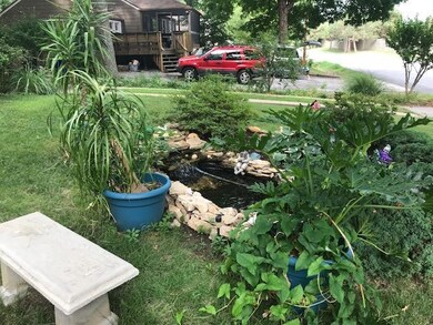 Approaching front fountain year round.