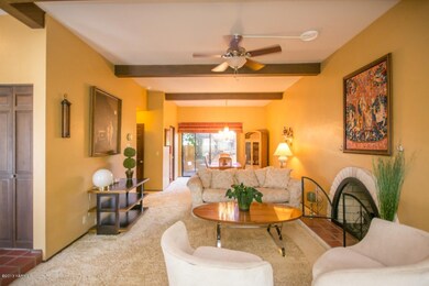 Living Room Flows into the Dining Area