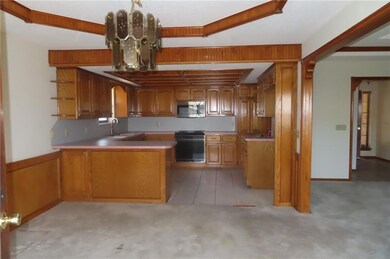 Kitchen view from dining area
