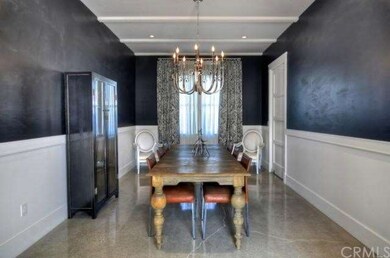 Spacious formal dining room with attached butler's