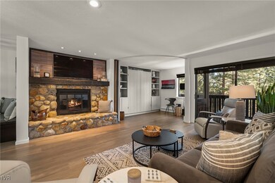 Living room fireplace
