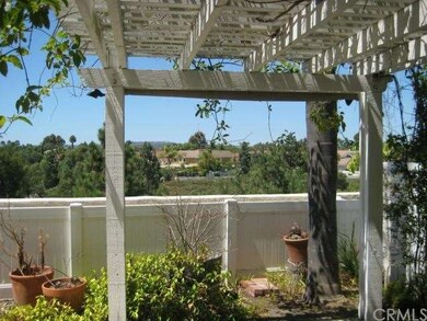 Backyard with covered Patio
