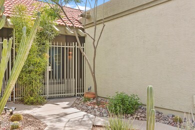 Front entrance w/ security door