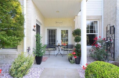 Kitchen entrance with porch area.