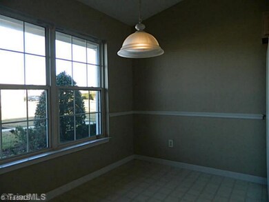 Breakfast. Breakfast nook in kitchen
