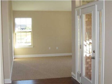 living room off entrance