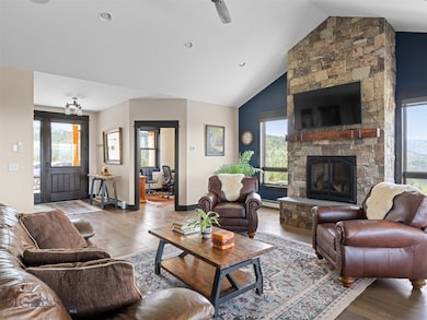 Living room and entry