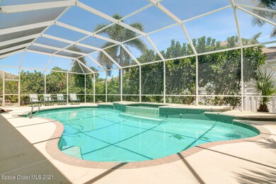Screened pool