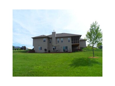 Exterior Back. Walkout lower level with large deck