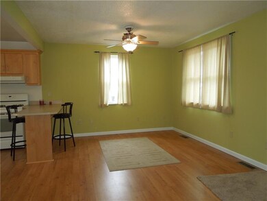 Other view of Living room that flows into the kitc