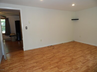 Living room view from front door