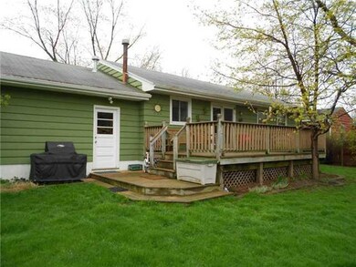 Exterior Back View of back of home