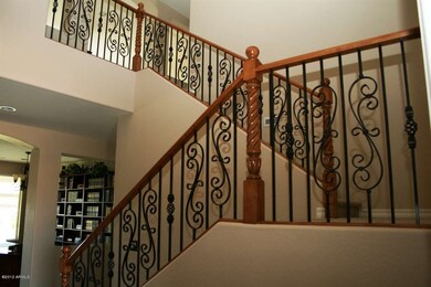 Gorgeous Wrought Iron Stair Rail