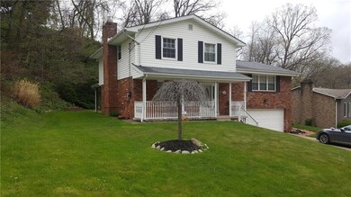 Front exterior. Chimney for first floor gas firepl