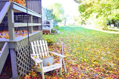 Common back yard space