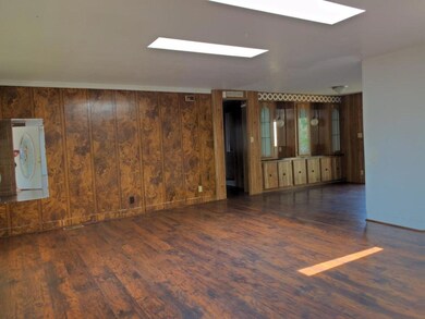 family room and dining