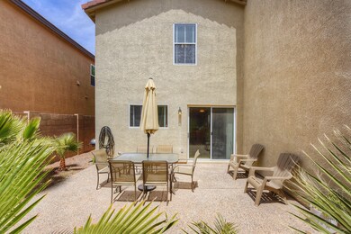 Hardscape in the backyard