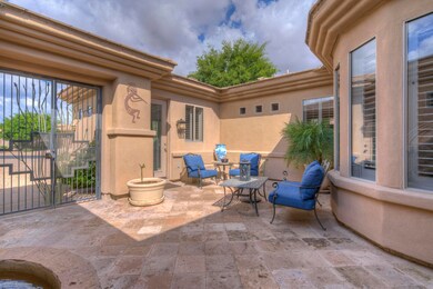 front courtyard