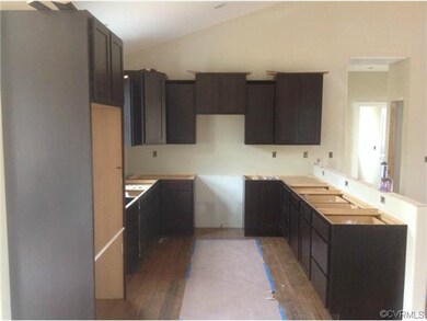 ACTUAL HOME- kitchen in progress