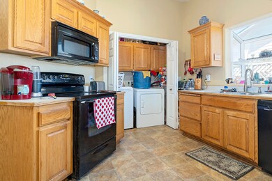 112 laundry closet in kitchen