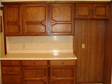 Prep area by Refrigerator