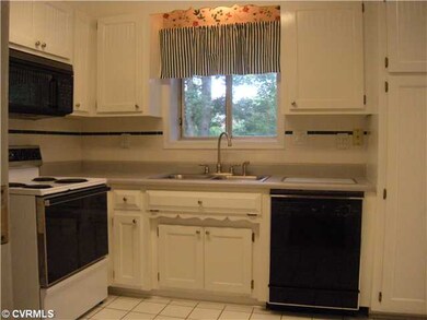Kitchen - double sink, new faucet, ceramic floor, 
