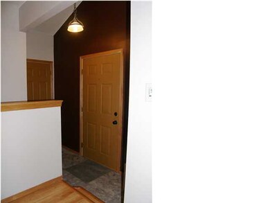 The entry foyer provides access from the garage.