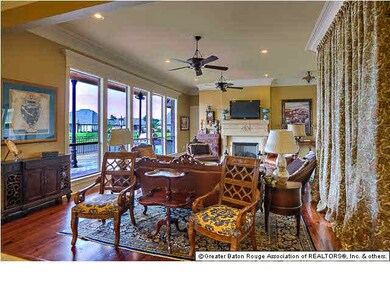 Another view of the den, open floor plan.